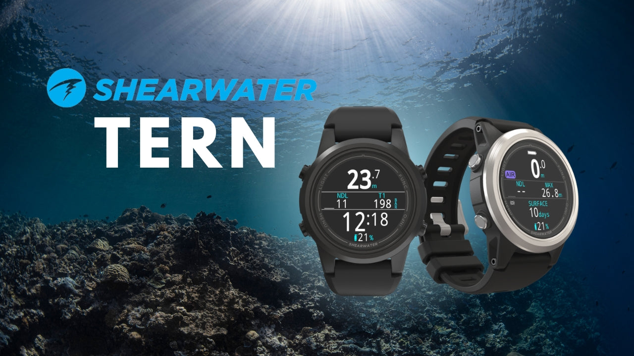 Shearwater Unveils the New Tern and Tern TX Dive Computers