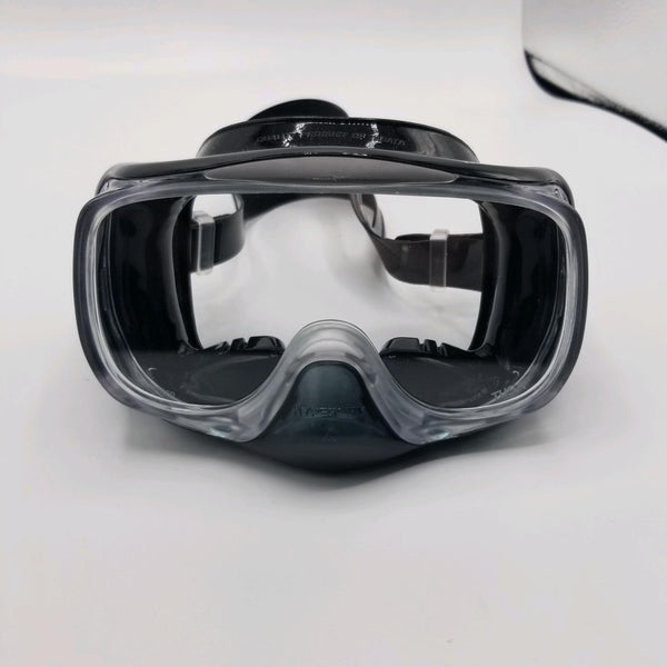 Open Box Tusa Imprex 3D Hyperdry Mask - Black / Black - DIPNDIVE
