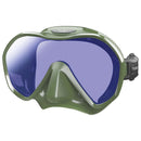 Used Tusa Zensee Pro Scuba Diving Mask - Khaki - DIPNDIVE