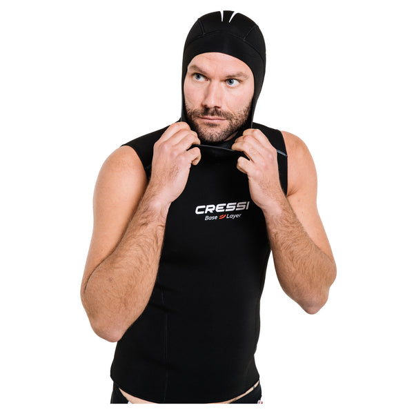 Cressi 2.5/5mm Men’s Layer Hood Vest - DIPNDIVE