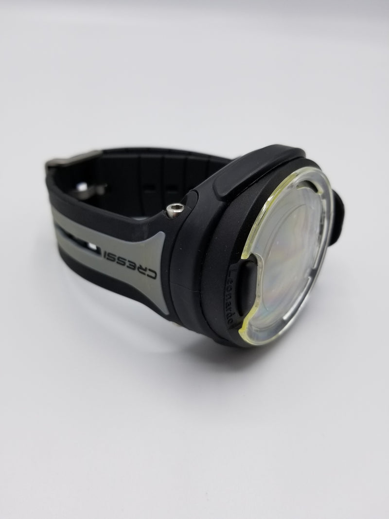 USED Cressi Leonardo Dive Computer Watch -Black / Silver