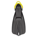 Used ScubaPro GO Travel Fin W/colored Bungee Strap - Black/Yellow - Medium/Large - DIPNDIVE