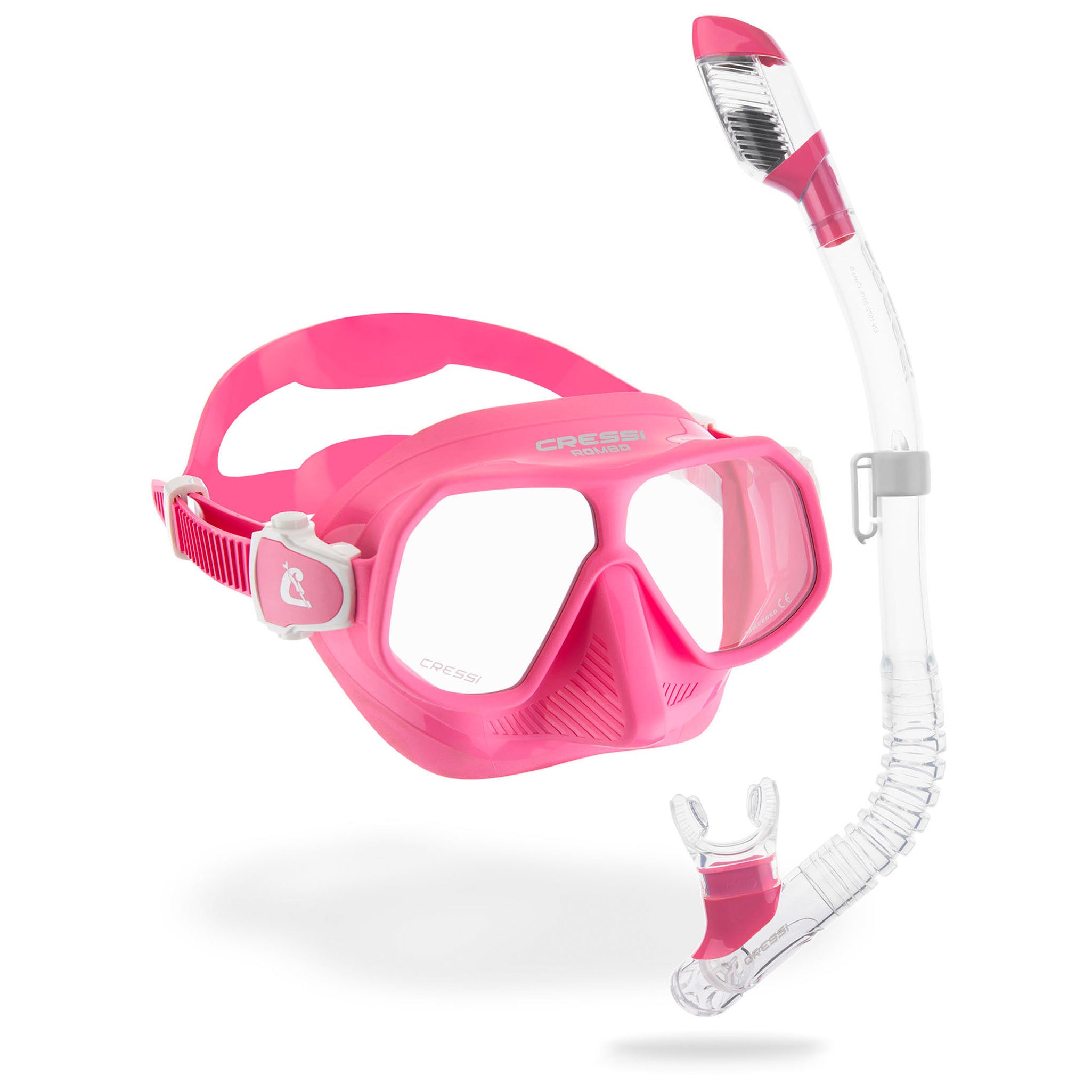 Cressi Rombo and Mini Dry Combo Snorkel Set | DIPNDIVE