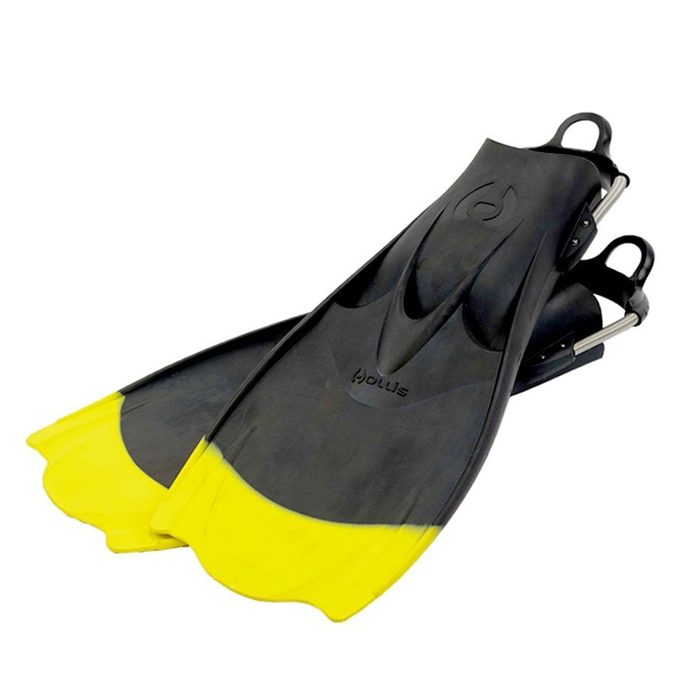 Hollis F1 - Bat Fin Yellow Tip Dive Fins | DIPNDIVE