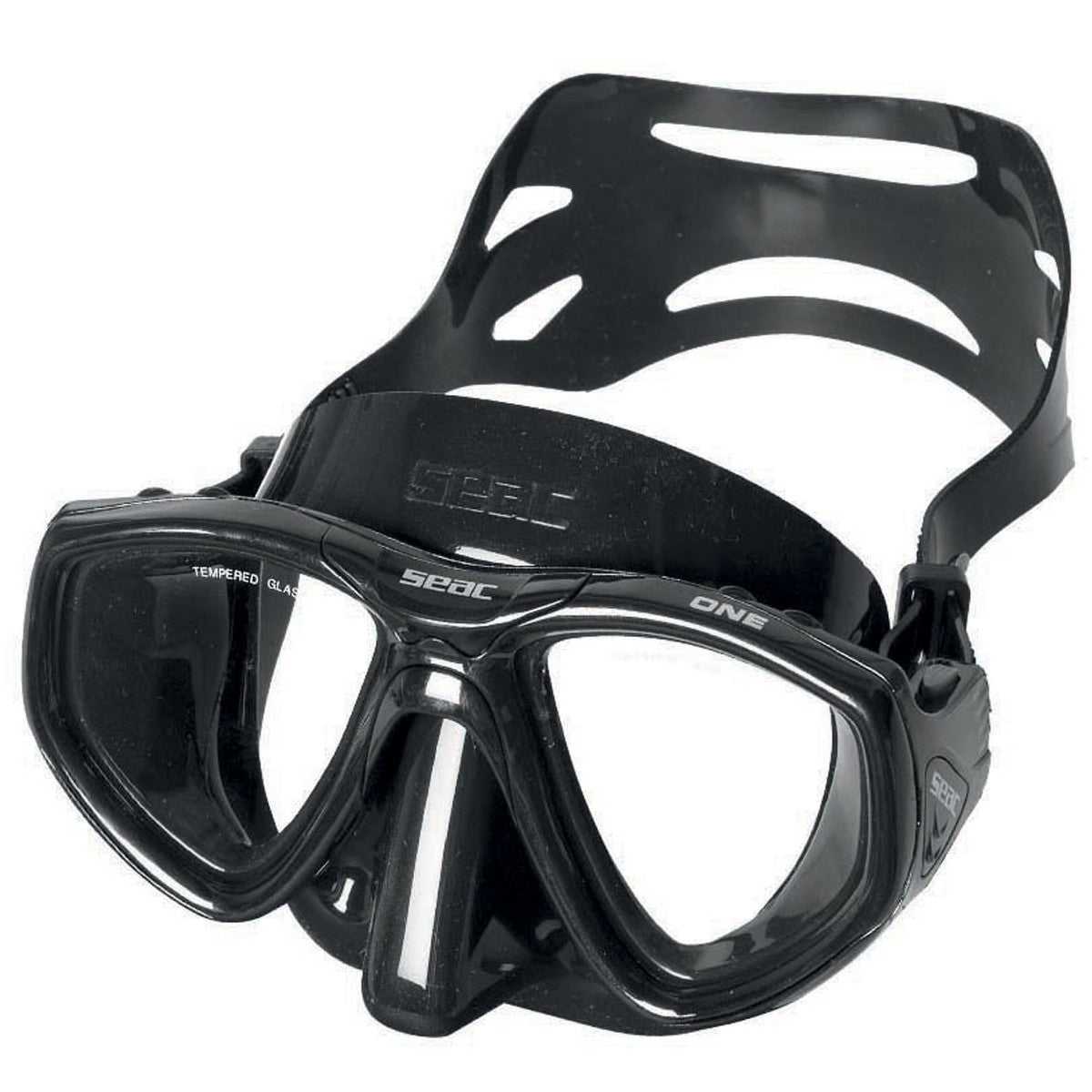 Open Box Seac One Dive Mask Black / Black DIPNDIVE