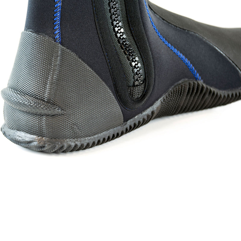 Cressi Minorca Tall 3mm Dive Boots Black / Blue - DIPNDIVE