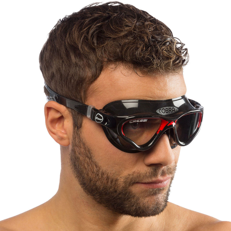 Cressi Cobra Adult Size Swim Mask Goggles - DIPNDIVE
