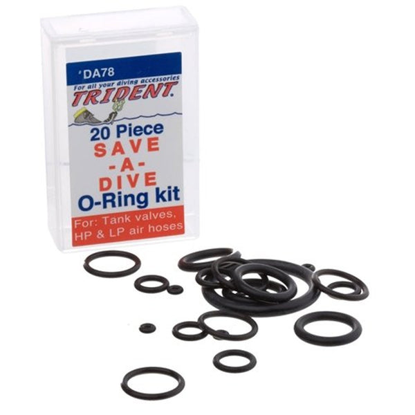 Trident O-ring Kit (20 piece) - DIPNDIVE