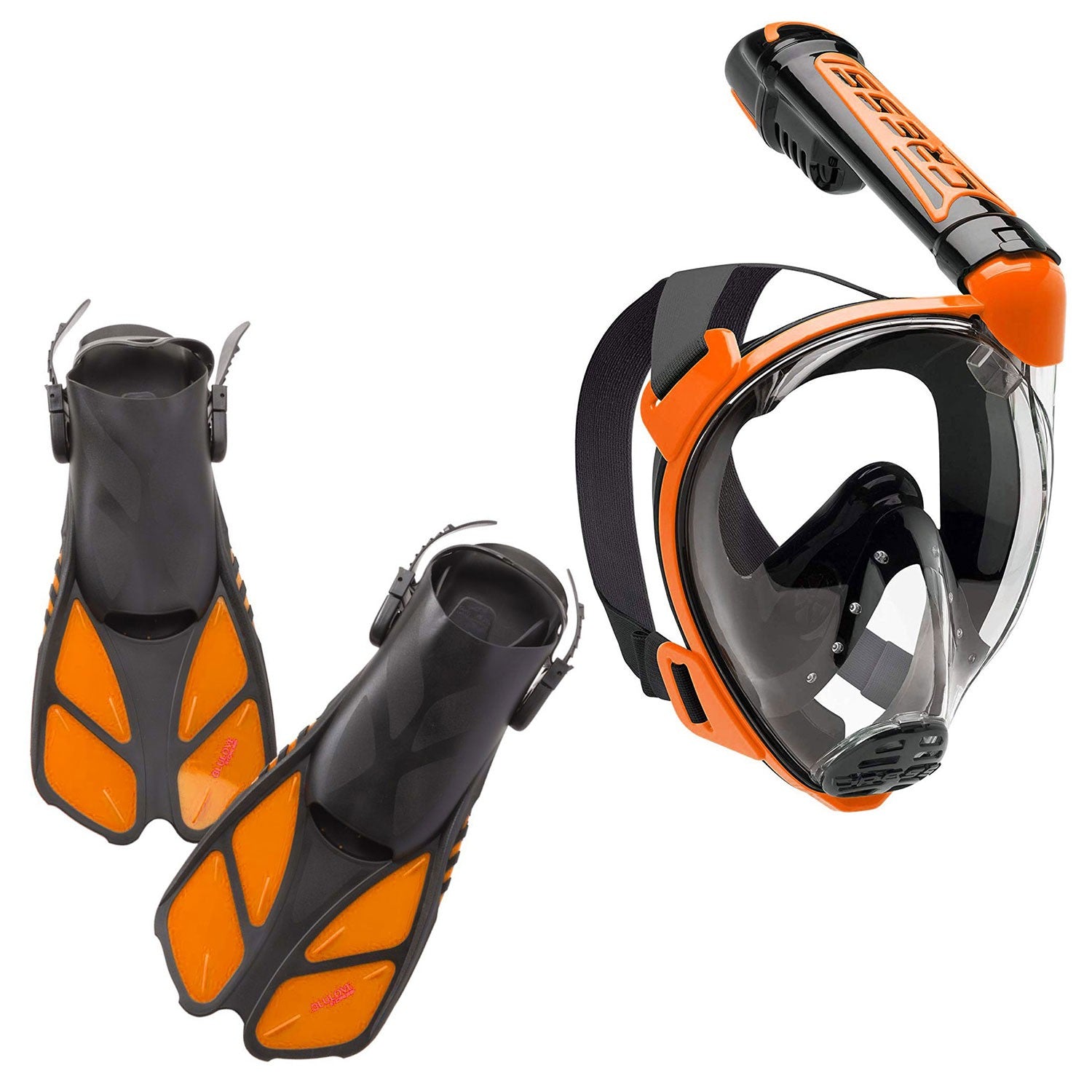 Cressi Duke Dive Mask and Bonete Dive Fins, Bag Set - DIPNDIVE