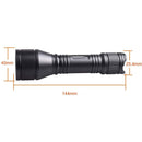 Orcatorch D550 Lightweight Tail Magnetic Switch Diving Light - DIPNDIVE