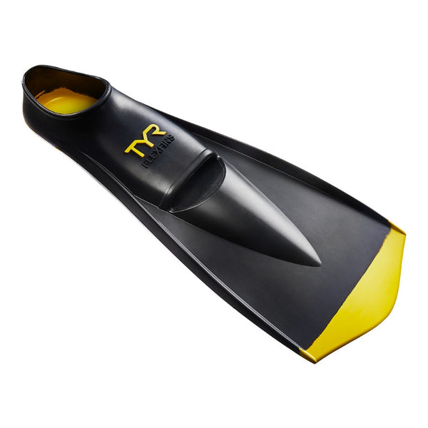 Used TYR Flex Fins 2.0 - Yellow, Size: Small (Men’s Shoe 5-7 , Women’s 6.5-8.5) - DIPNDIVE