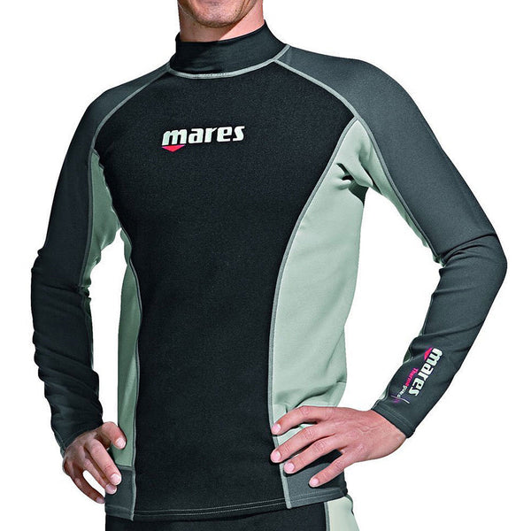 Open Box Mares Men's Thermo Guard 0.5mm Long Sleeve Water Sport Shirt, Medium - DIPNDIVE