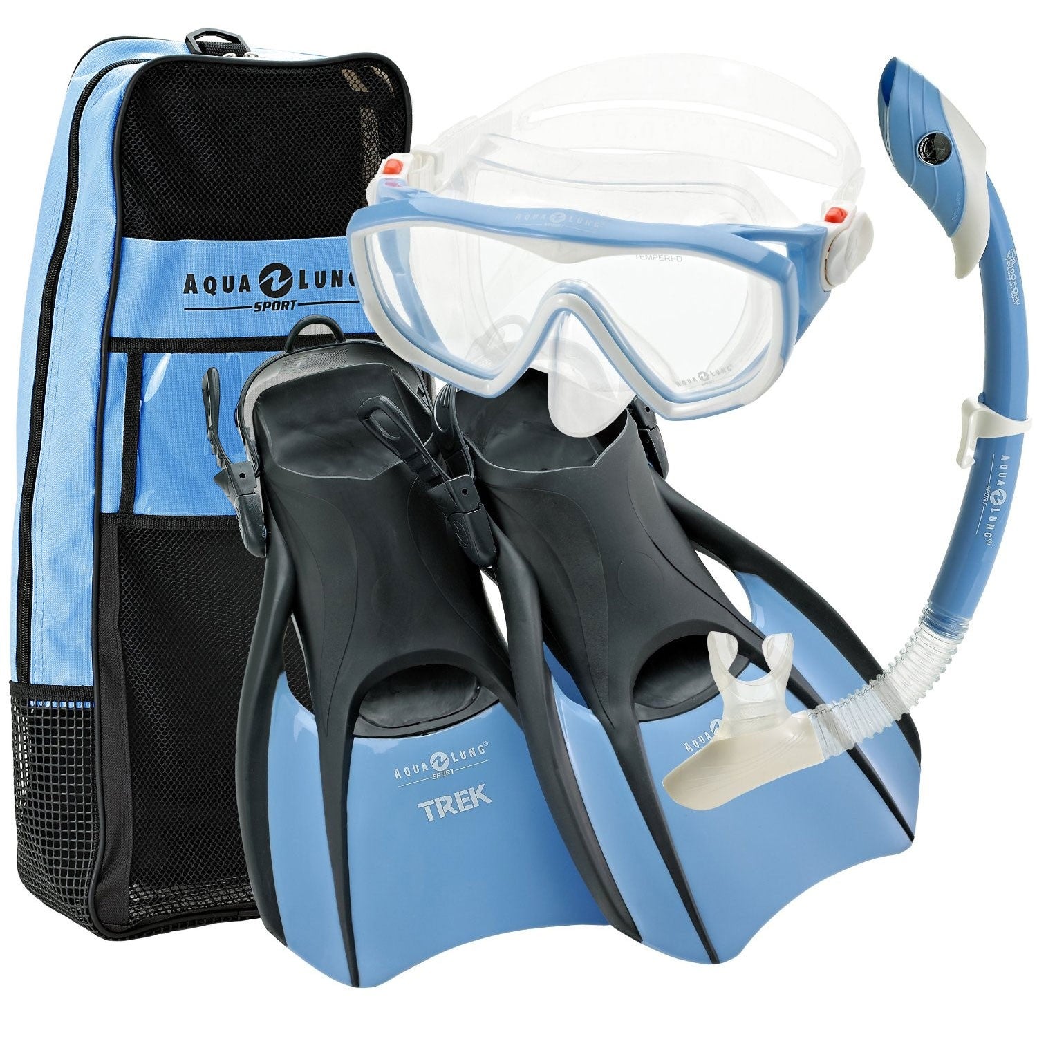 Aqua Lung Sport Diva 1 LX / Island Dry LX Snorkel / Trek Fin