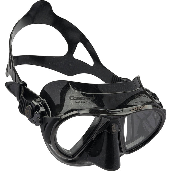 Open Box Cressi Nano Black Scuba Dive Mask-Black / Black - DIPNDIVE