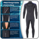 Henderson Man Thermoprene Jumpsuit (Back Zip) 5mm Scuba Wetsuit - DIPNDIVE