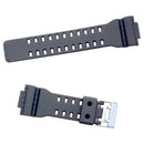 Open Box CASIO GA-100C-8AW Black Rubber Watch BAND 10455781 - DIPNDIVE