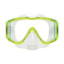 Used XS Scuba Fusion Purge Mask-Yellow - DIPNDIVE