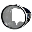 Used IST Tortuga Traditional Oval Single Lens Mask - Black / Silver - DIPNDIVE