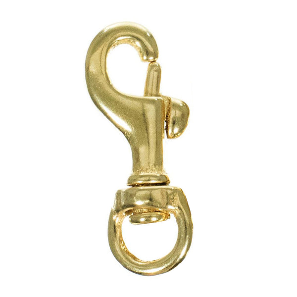 Trident New Brass Swivel Gate Clip - #2 Size - DIPNDIVE