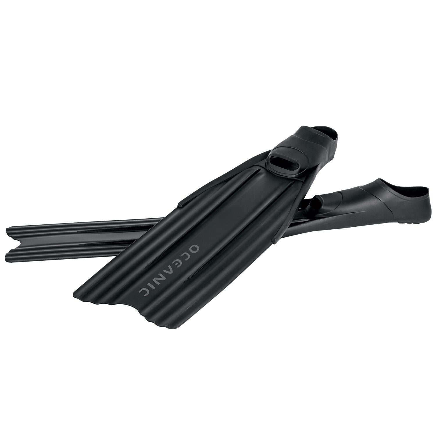 BEST DIVE(Save ocean) ロンスプ Open Box Ocean Pro Enzo Free Dive Fins (Black, 4-5-XSMALL) | DIPNDIVE