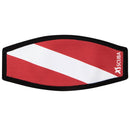 Open Box XS Scuba Neoprene Mask Strap Pads - Dive Flag - DIPNDIVE