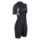 Henderson 3mm Womens Thermoprene Pro Back Zip Shorty Wetsuit - DIPNDIVE