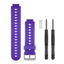 Open Box Garmin Replacement Silicone Watch Band - Purple Strike - DIPNDIVE