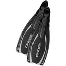 Used Cressi Reaction Pro Full Foot Fins - Black - 10-11 - 44/45 - DIPNDIVE