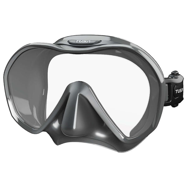 Open Box Tusa Zensee Scuba Diving Mask - Gunmetal - DIPNDIVE