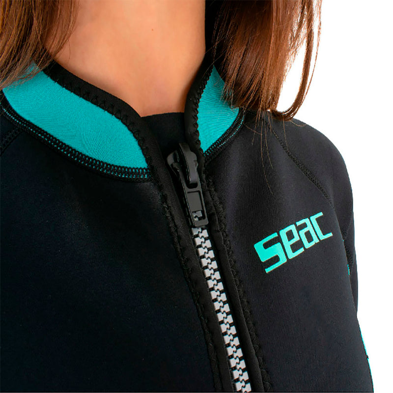 Seac Lady Look Shorty 2.5 mm Front Zip Wetsuit - DIPNDIVE