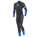 Open Box ScubaPro 3mm Men's Sport Steamer - Black/Blue - Large - DIPNDIVE