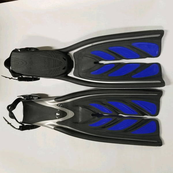 Used Tusa SF-15 X-Pert Zoom Z3 Fins-Cobalt Blue-MD - L / US M:7-10 - W:8.5-12 - DIPNDIVE