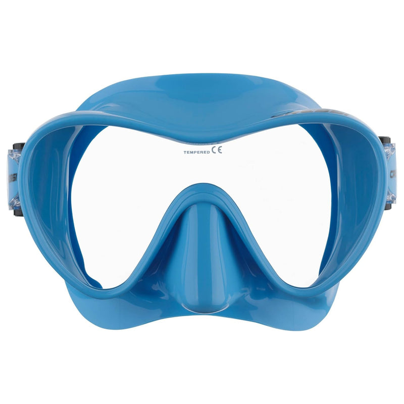 Used Cressi F1 Frameless Dive Mask - Blue - DIPNDIVE