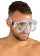 Cressi Panoramic 4 Window Dive Mask - DIPNDIVE