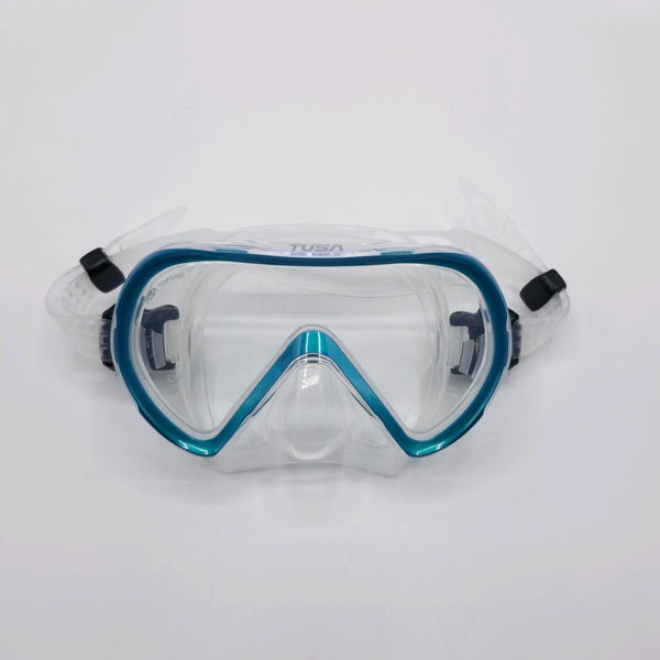 Open Box Tusa Ino Scuba Diving Mask - Ocean Green - DIPNDIVE