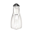 Used Tusa Travel Right Scuba Diving Fins - White - Small - DIPNDIVE