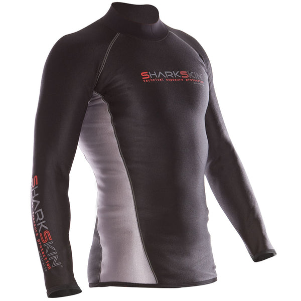 Used Sharkskin Mens Chillproof Long Sleeve Shirt-Large