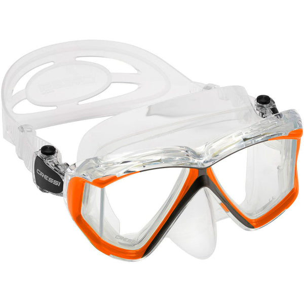 Cressi Panoramic 4 Window Dive Mask - DIPNDIVE