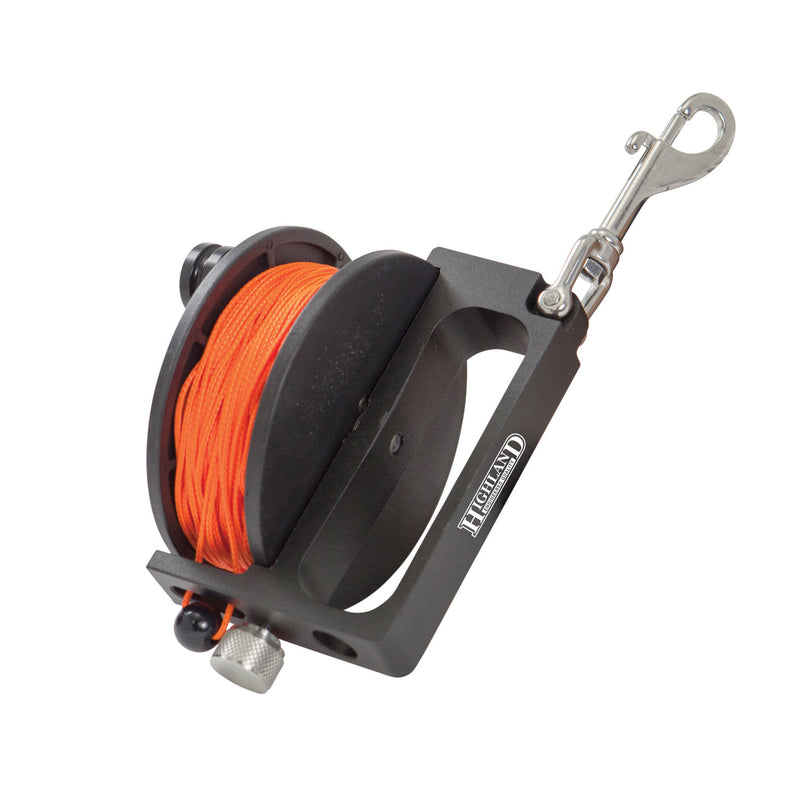 Open Box XS Scuba Highland Tech Reel 200' - DIPNDIVE