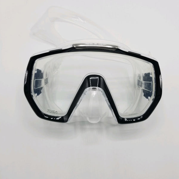 Open Box Tusa M-1003 Freedom Elite Dive Mask-Black - DIPNDIVE