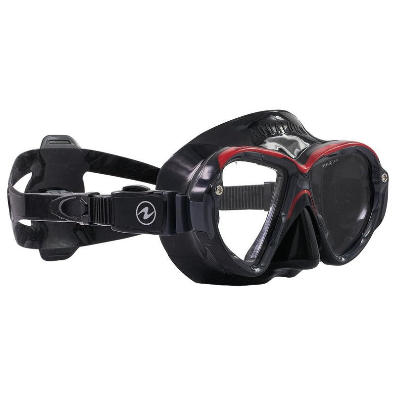 Used Aqua Lung Reveal Ultrafit Dive Mask - Black/Red/Black - Small