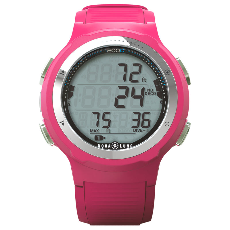 Used Aqua Lung i200C Wrist Dive Computer - Pink