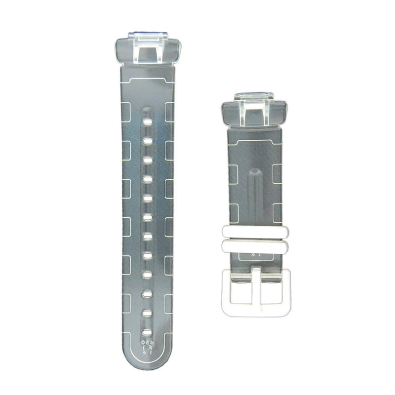 Open Box Casio Genuine Replacement Strap for Baby G Watch Model - BG-169A-7V, BG-169WH-7VV - Clear