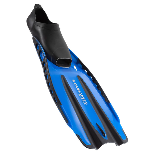 Open Box ScubaPro Jet Club Full Foot Dive Fins-Blue-Small (38-39, 5-6) - DIPNDIVE