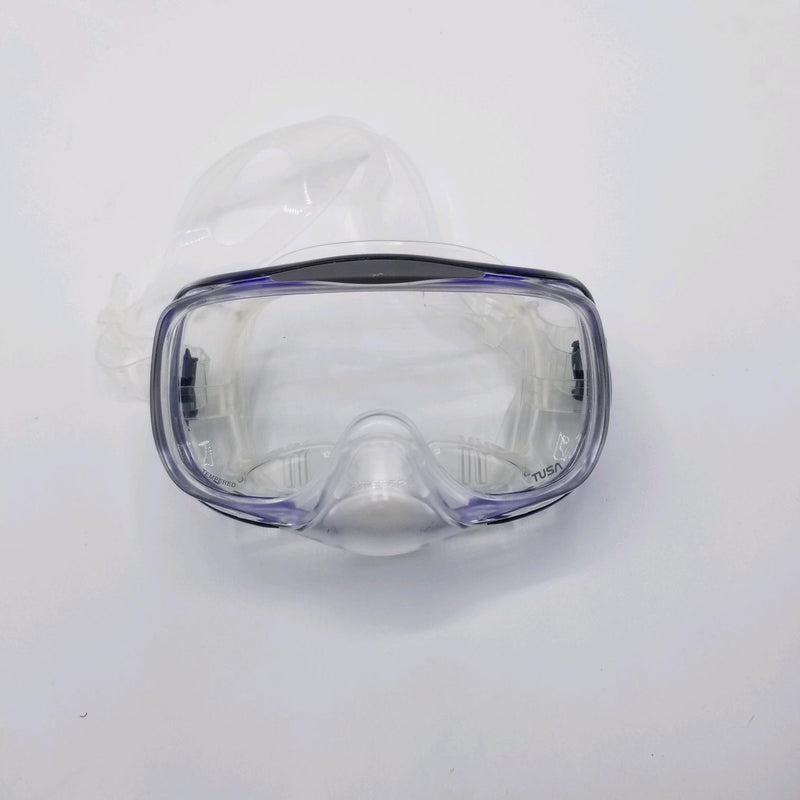 Used Tusa Imprex 3D Hyperdry Mask - Cobalt Blue - DIPNDIVE