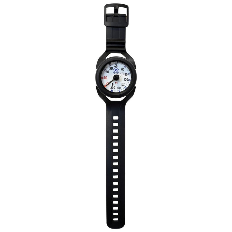 XS Scuba QuikVu Wrist Depth Gauge - Imperial - DIPNDIVE
