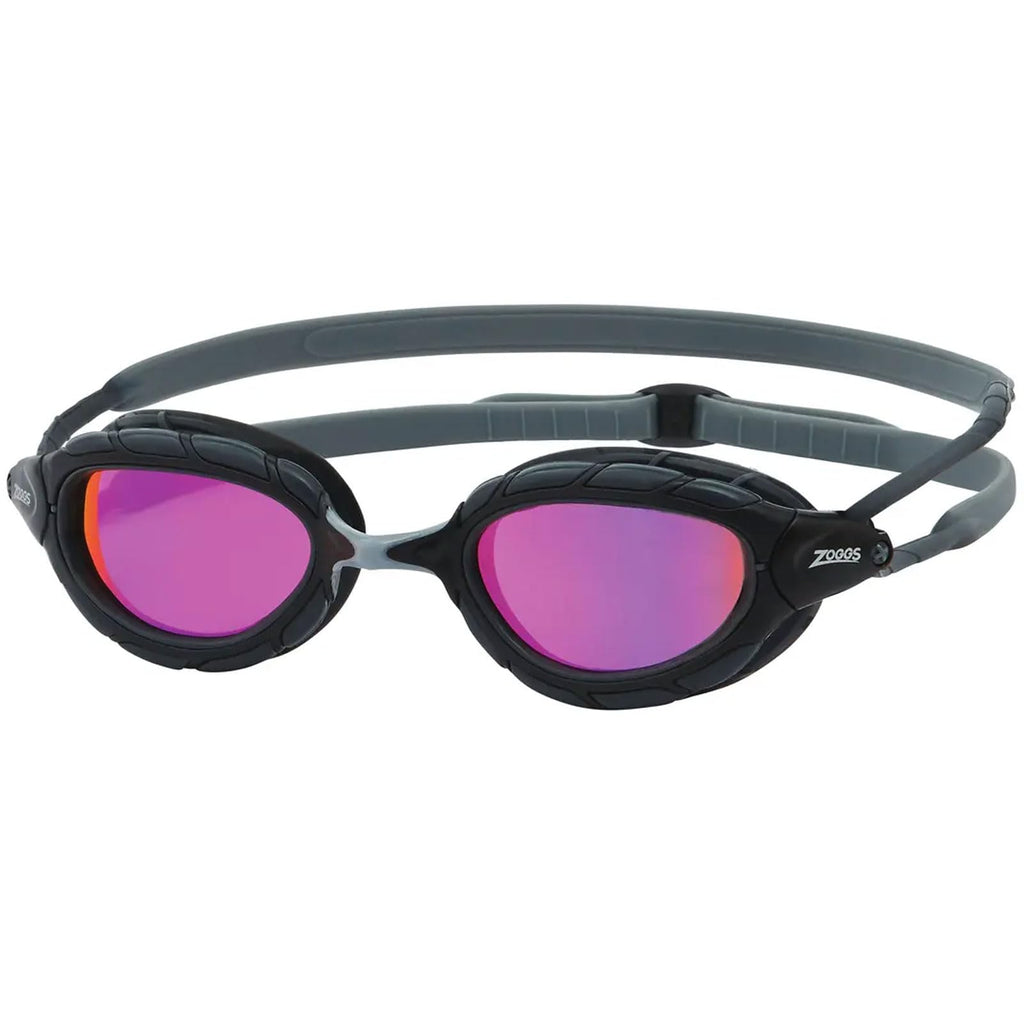 Goggles Zoggs Predator Titanium Small / Grey/Black/Mirrored Pink
