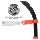 Zoggs Unisex Adult Centre Line Swim Snorkel Tube - DIPNDIVE