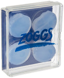 Zoggs Unisex Adult Silicone Reusable Ear Plugs for Swimming - Snorkeling - Water Sports - Clear - Pack of 4
