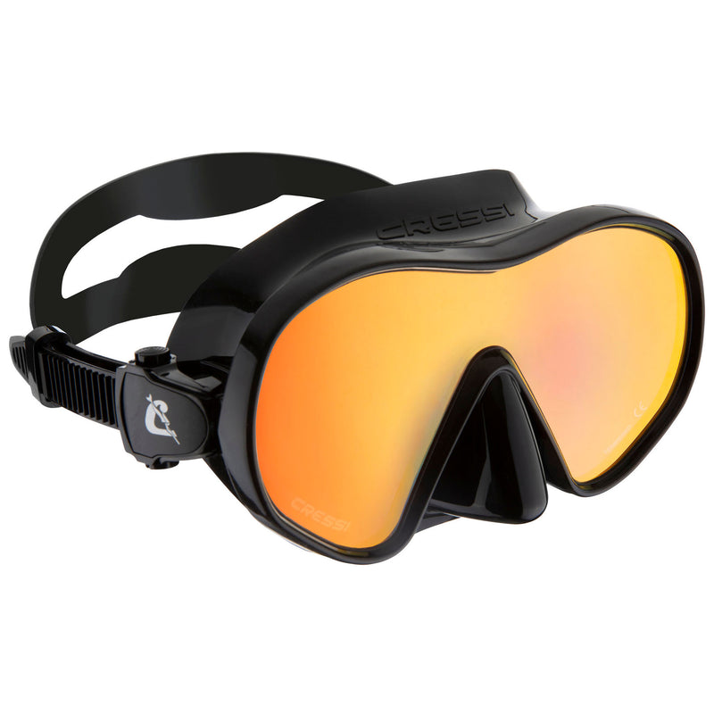 Cressi F-Dual Frameless Scuba Mask - DIPNDIVE